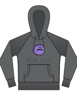 evil fluffy bitey hoodie image