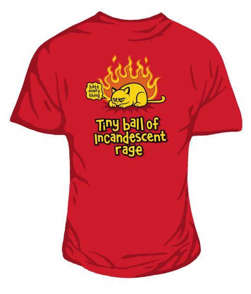 tiny ball of rage Women's t-shirt