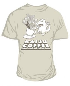 Kaiju coffee women's t-shirt