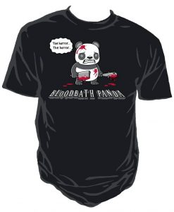 Bloodbath Panda Unisex black t-shirt