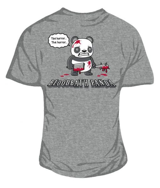 Bloodbath panda women's sport grey t-shirt