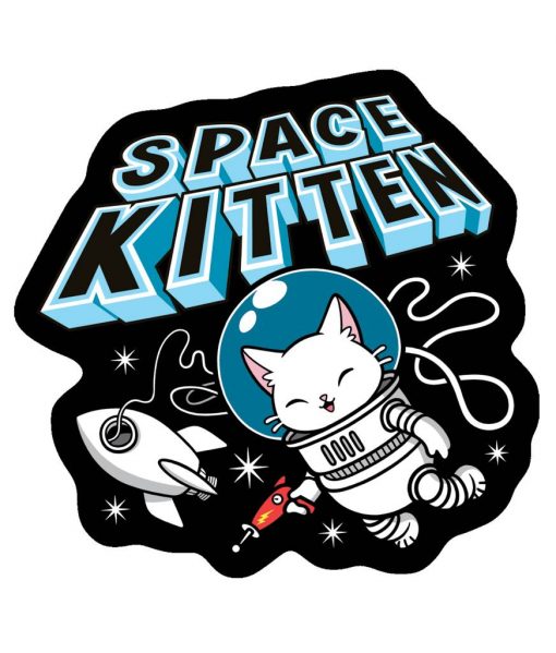 Space Kitten Vinyl sticker