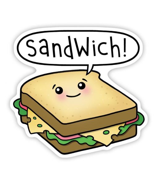 Sandwich acrylic pin badge