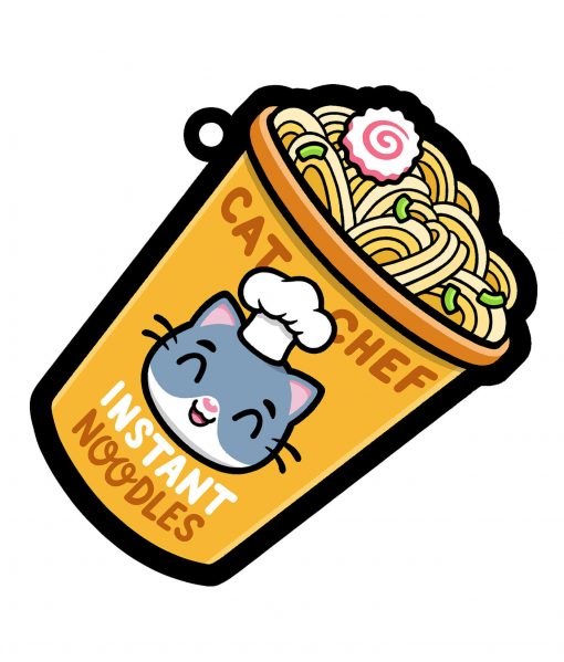 cat noodles keyring