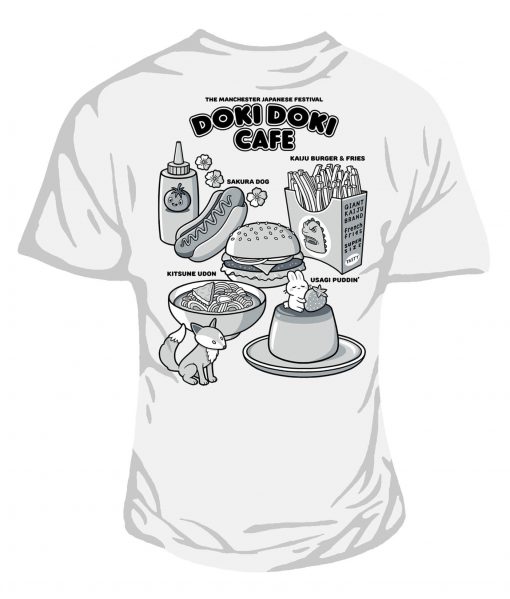2022 Doki Doki cafe womens t-shirt