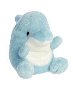 Palm Pals Clicks Dolphin Plush Soft Toy