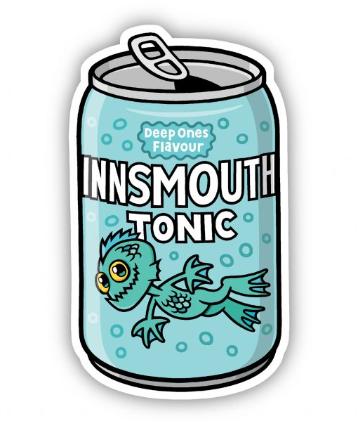 Innsmouth Tonic drink vinyl sticker